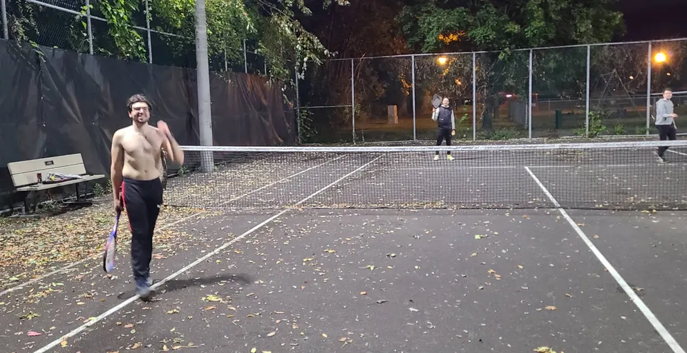 An Image of Tennis Courts at Neptune Park in Dorval