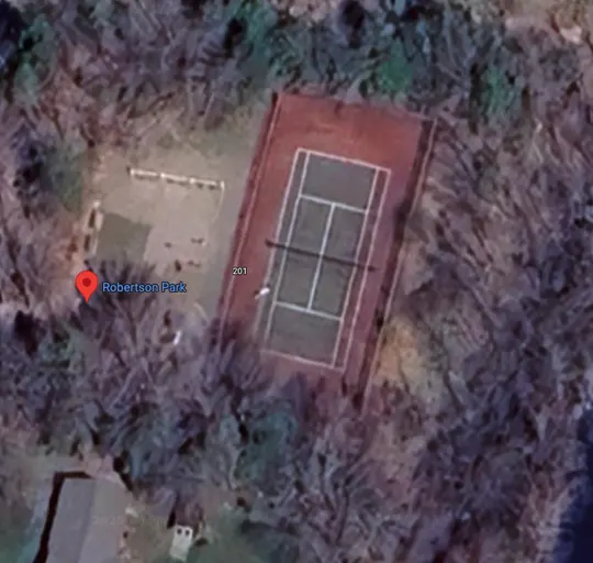 An Image of Tennis Courts at Robertson Park Tennis Court in Fall River