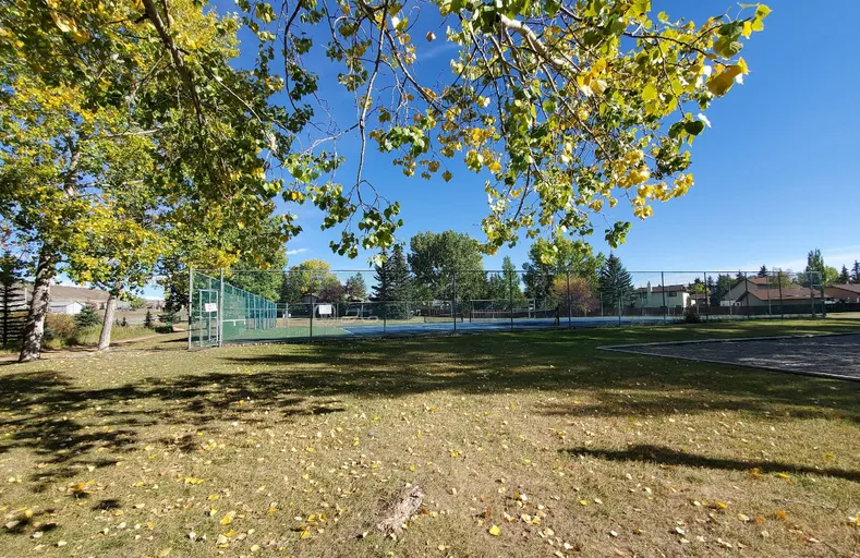 An Image of Tennis Courts at William Camden Park in Cochrane