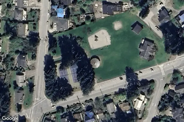 An Image of Tennis Courts at Dougall Park in Gibsons