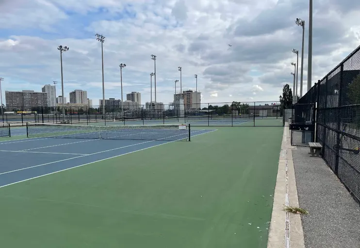 An Image of Tennis Courts at Tennis Courts Chinguacousy Park in Brampton