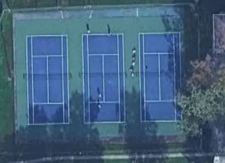 An Image of Tennis Courts at Steinhoff Park in Wallaceburg