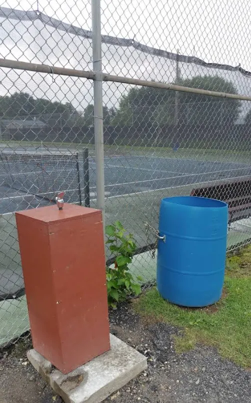 An Image of Tennis Courts at Parc Bellevue in Victoriaville