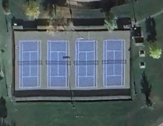 An Image of Tennis Courts at Marshall Fields in Vernon
