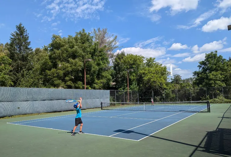 An Image of Tennis Courts at Palgrave Tennis Club in Palgrave