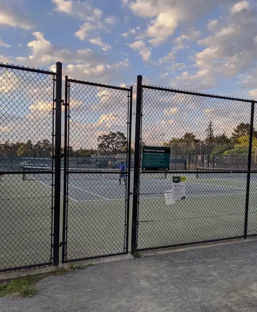 An Image of Tennis Courts at Lambrick Park in Victoria