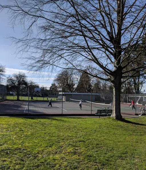 An Image of Tennis Courts at Hollywood Park in Victoria