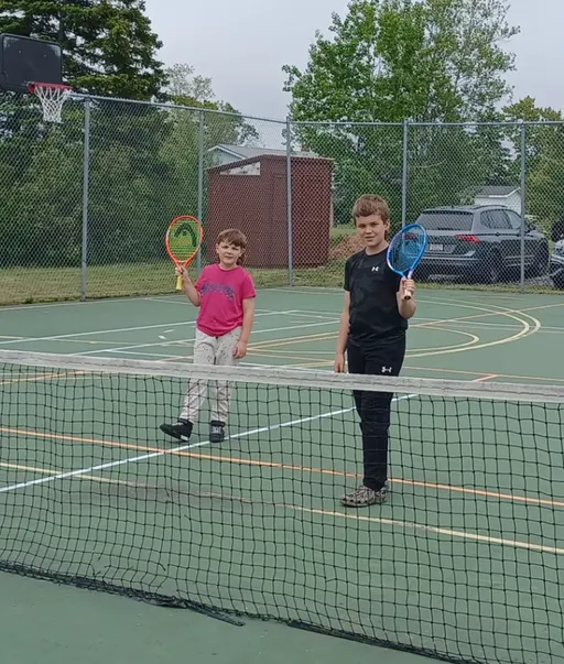 An Image of Tennis Courts at Wallace Rec in Wallace