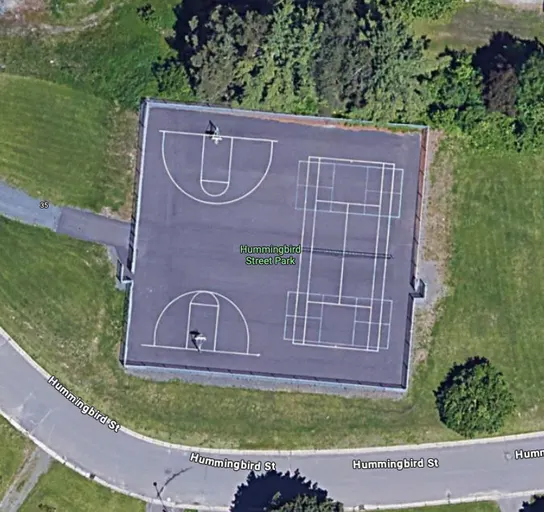 An Image of Tennis Courts at Silverwood in Fredericton
