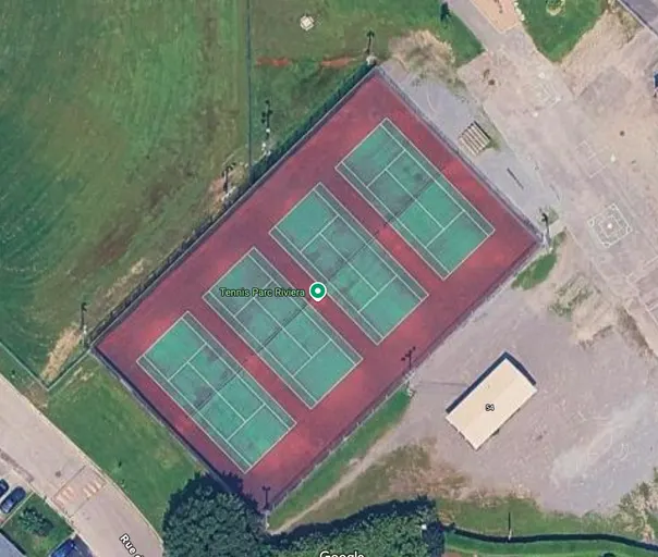 An Image of Tennis Courts at Parc de la Riviera in Gatineau