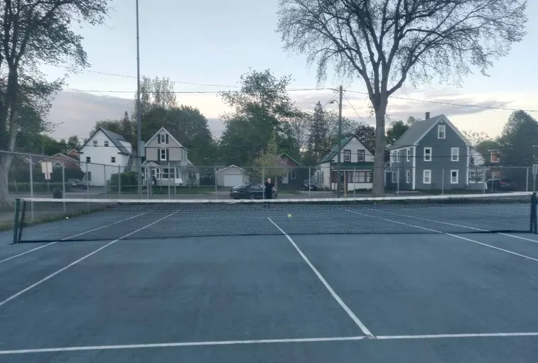 An Image of Tennis Courts at Queens Square in Fredericton