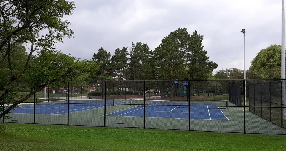 An Image of Tennis Courts at Marco Park in Vaughan