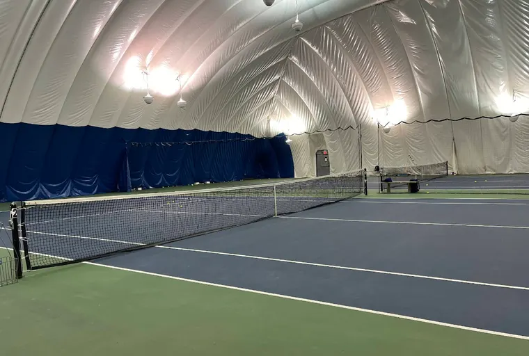 An Image of Tennis Courts at The Tennis School in Mississauga