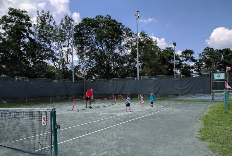 An Image of Tennis Courts at Quaker Park Tennis Club in Peterborough