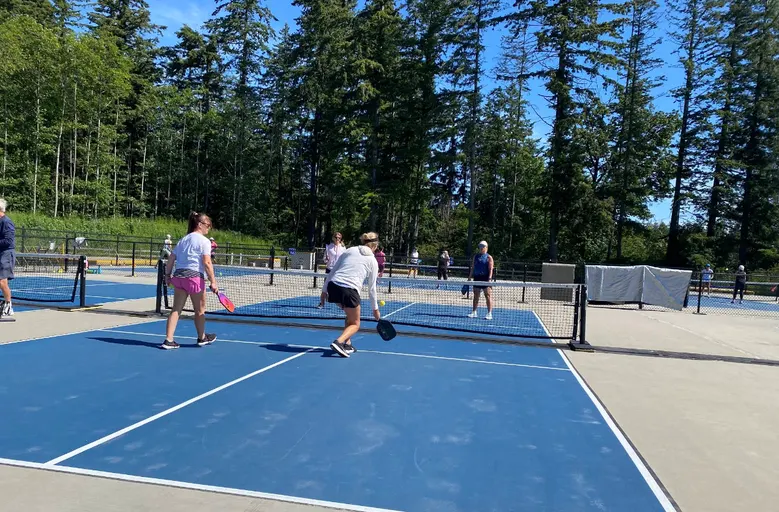 An Image of Tennis Courts at South Surrey Athletic Park in Surrey