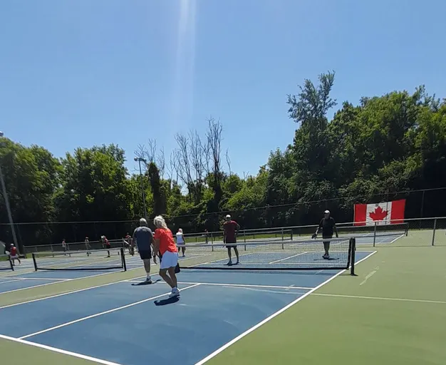 An Image of Tennis Courts at Valleystream Park in Ottawa