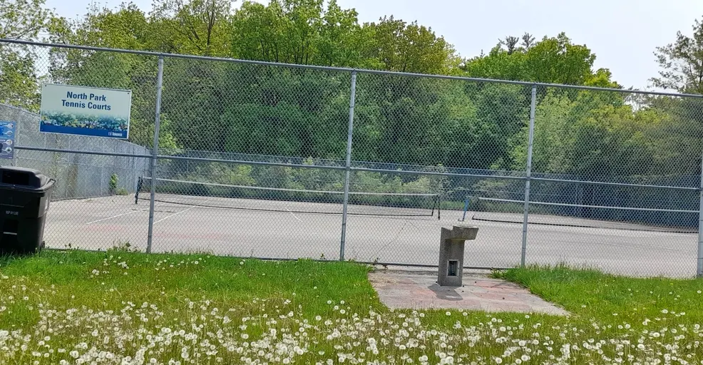 An Image of Tennis Courts at North Park in Toronto