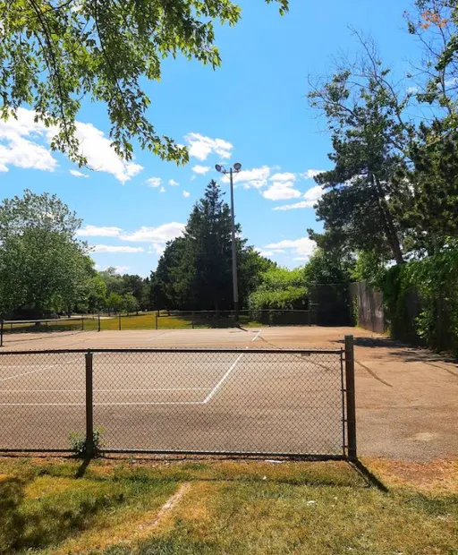 An Image of Tennis Courts at Laburnham Park in Toronto