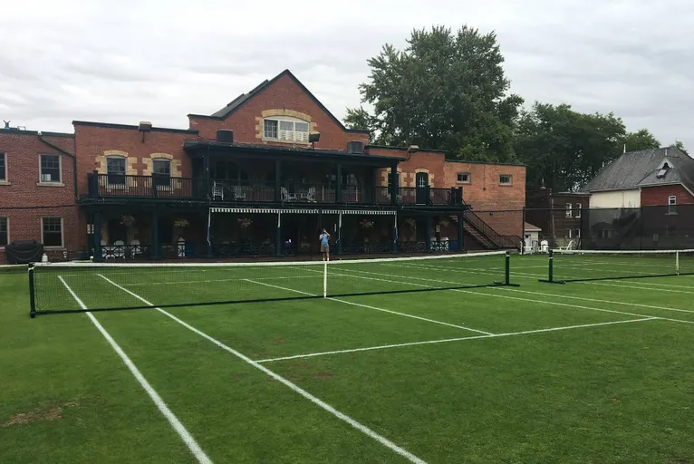 An Image of Tennis Courts at High Park Curling & Lawn Tennis in Toronto