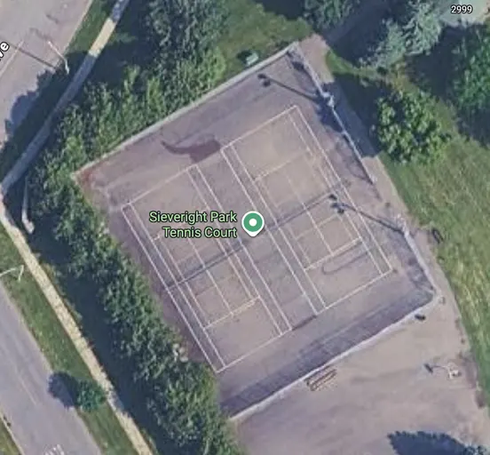 An Image of Tennis Courts at Sieveright Park in Ottawa