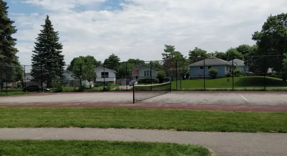 An Image of Tennis Courts at Flanders Park in London
