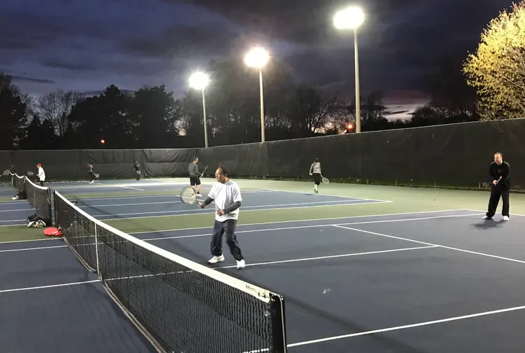 An Image of Tennis Courts at Stephen Leacock Tennis Club in Toronto