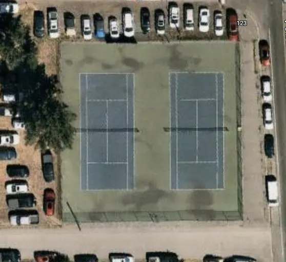 An Image of Tennis Courts at Power Street Courts in Penticton