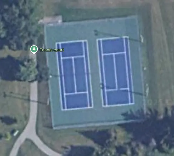 An Image of Tennis Courts at Johnsview Park in Thornhill