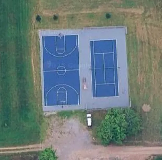 An Image of Tennis Courts at Westlane Secondary School in Niagara Falls