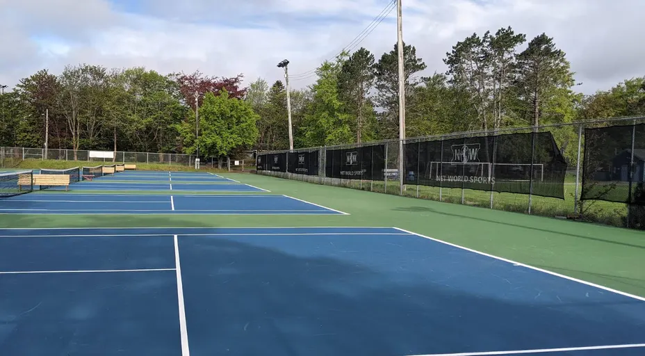 An Image of Tennis Courts at Riverdale Tennis Club in St. John's