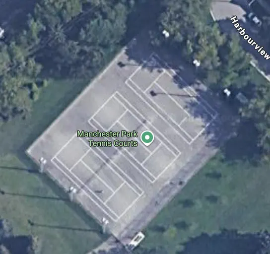 An Image of Tennis Courts at Manchester Park in Toronto