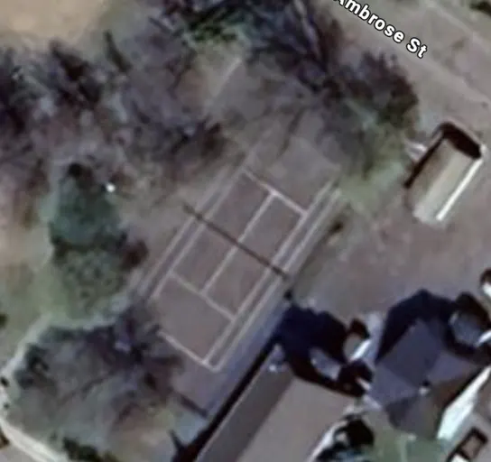 An Image of Tennis Courts at Wilson Street Park in Thunder Bay