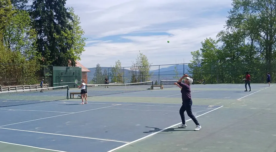 An Image of Tennis Courts at Rossland Tennis Courts in Rossland