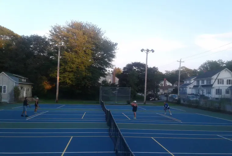 An Image of Tennis Courts at Liverpool Tennis Club in Liverpool