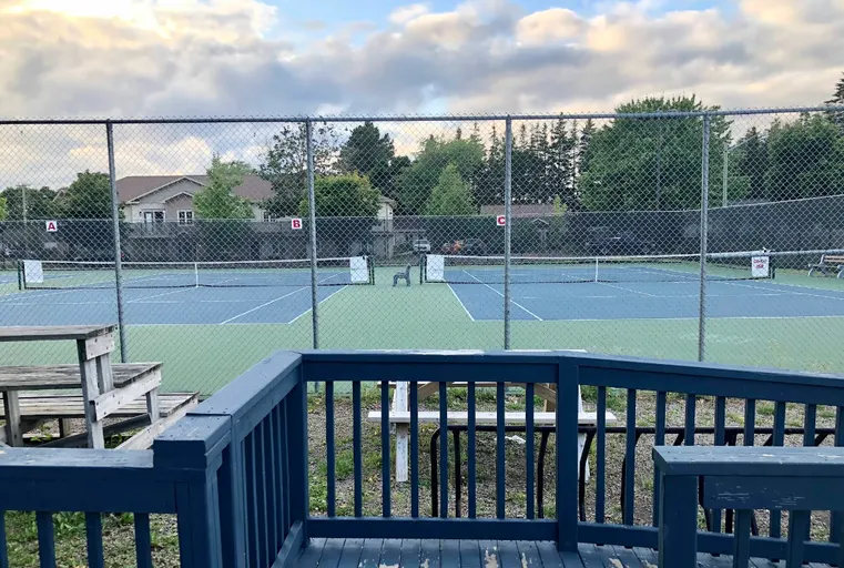 An Image of Tennis Courts at Shediac Tennis Club in Shediac