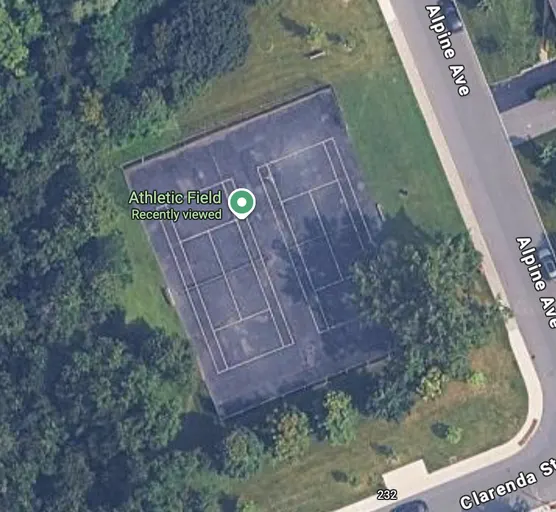 An Image of Tennis Courts at Frank Ryan Park in Ottawa