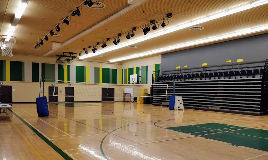 An Image of Tennis Courts at Langley Secondary School in Langley