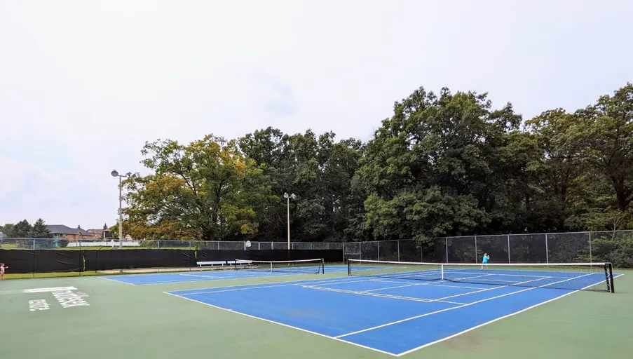 An Image of Tennis Courts at Westbrook Park in Middlesex Centre