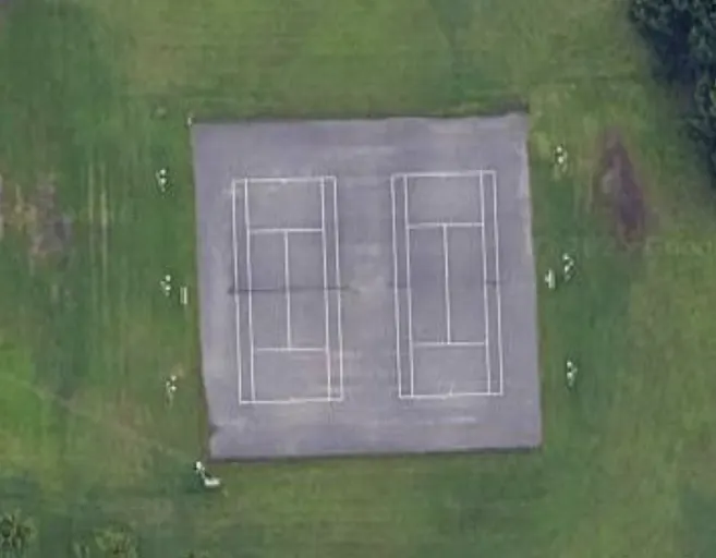 An Image of Tennis Courts at Woodgale Park in St. Catharines