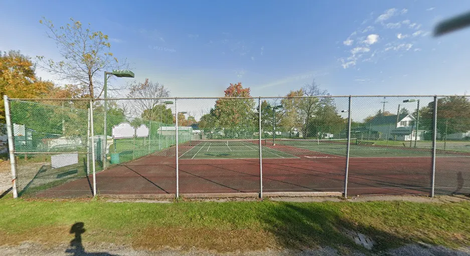 An Image of Tennis Courts at Mary Beach Park in Petrolia