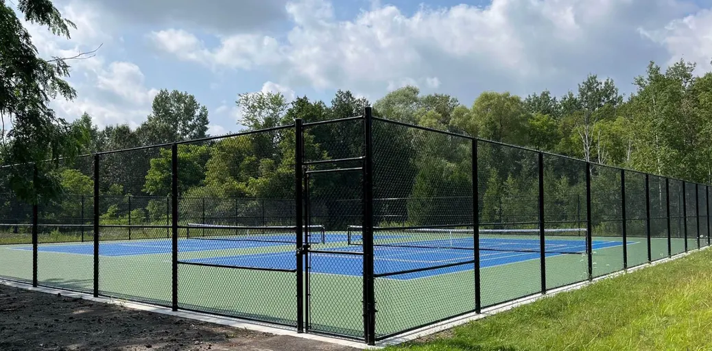 An Image of Tennis Courts at Shannon Park in Sault Ste. Marie