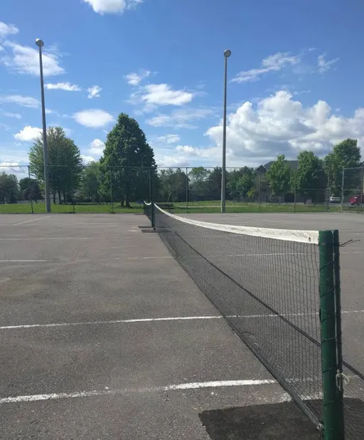 An Image of Tennis Courts at Woodburn Park in Ottawa