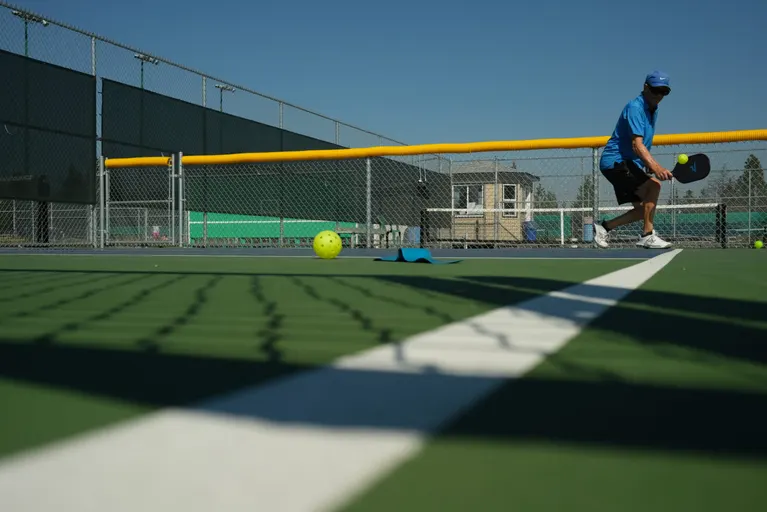 An Image of Tennis Courts at Prince George Tennis Club in Prince George