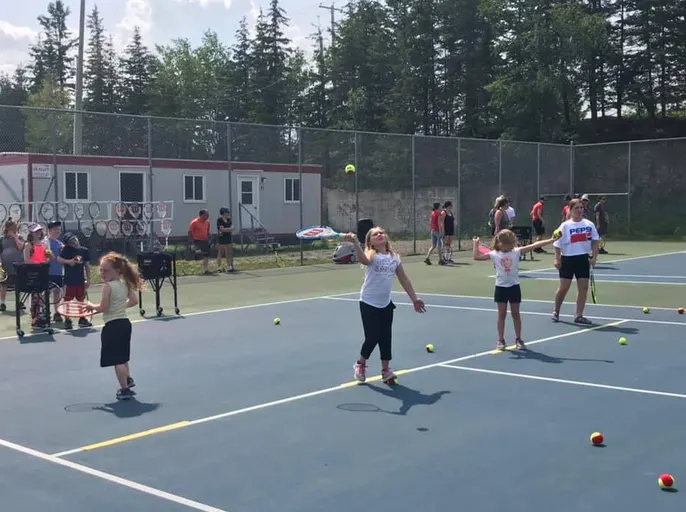 An Image of Tennis Courts at Club de Tennis de Cabano in Témiscouata-sur-le-Lac
