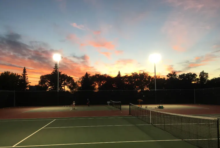 An Image of Tennis Courts at Medicine Hat Tennis Club in Medicine Hat