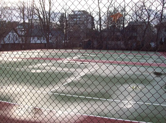 An Image of Tennis Courts at Lindenlea Park in Ottawa