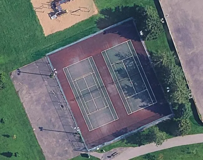An Image of Tennis Courts at Marshas Park in Ottawa