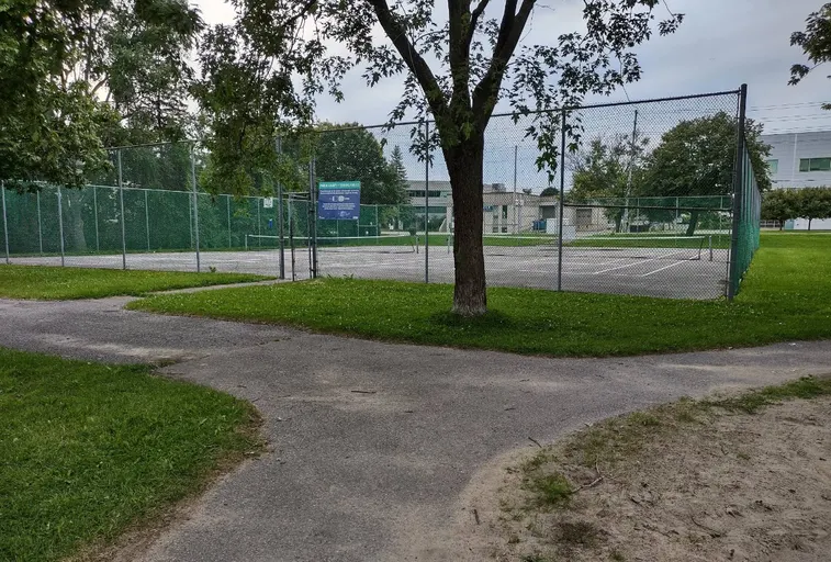 An Image of Tennis Courts at Morrison Park in Ottawa