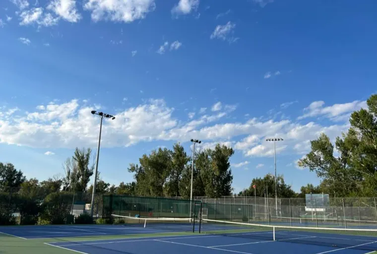 An Image of Tennis Courts at Stanley Park in Calgary