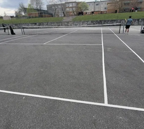 An Image of Tennis Courts at Moberly Park in Vancouver